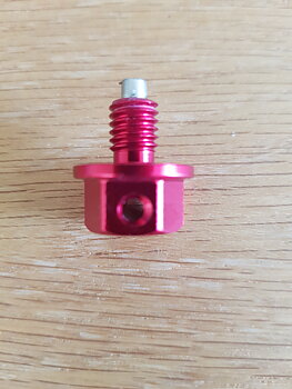 Oljeplugg Aluminium  M8 x1,25