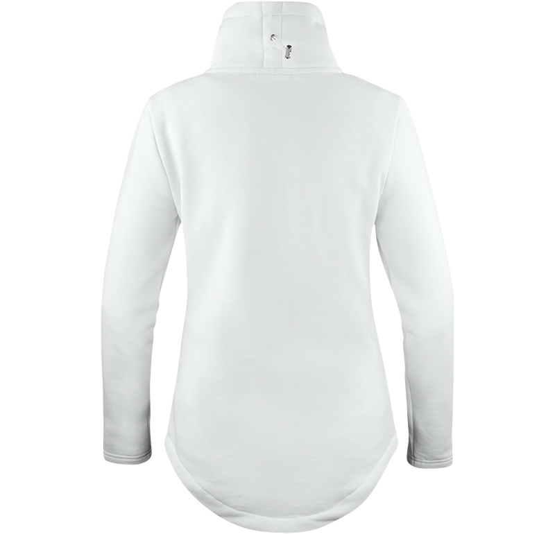 Sweatshirt dam - vit - 2
