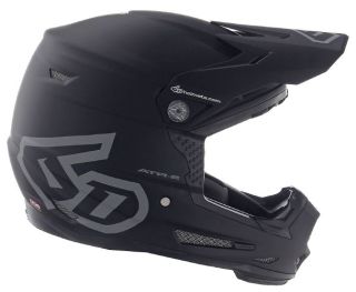 6D ATR-2 Solid Helmet Matte Black