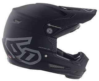 6D ATR-2 Solid Helmet Matte Black