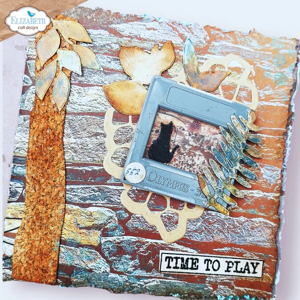 Elizabeth - Lost in the Woods kit, stämplar Dies och dubbelsidiga papper 12*12" - 8