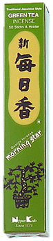 Morning Star Incense: GREEN TEA