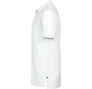 Pikétröja unisex/herr - vit