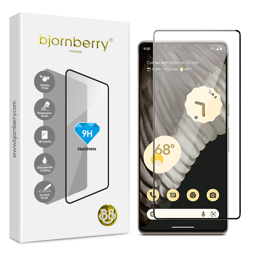 Bjornberry Google Pixel 7a - Tempered Glas Screen Protector