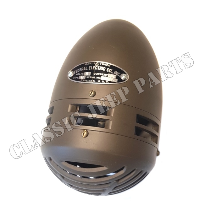 FEDERAL ELECTRIC Siren 12 volt - 2