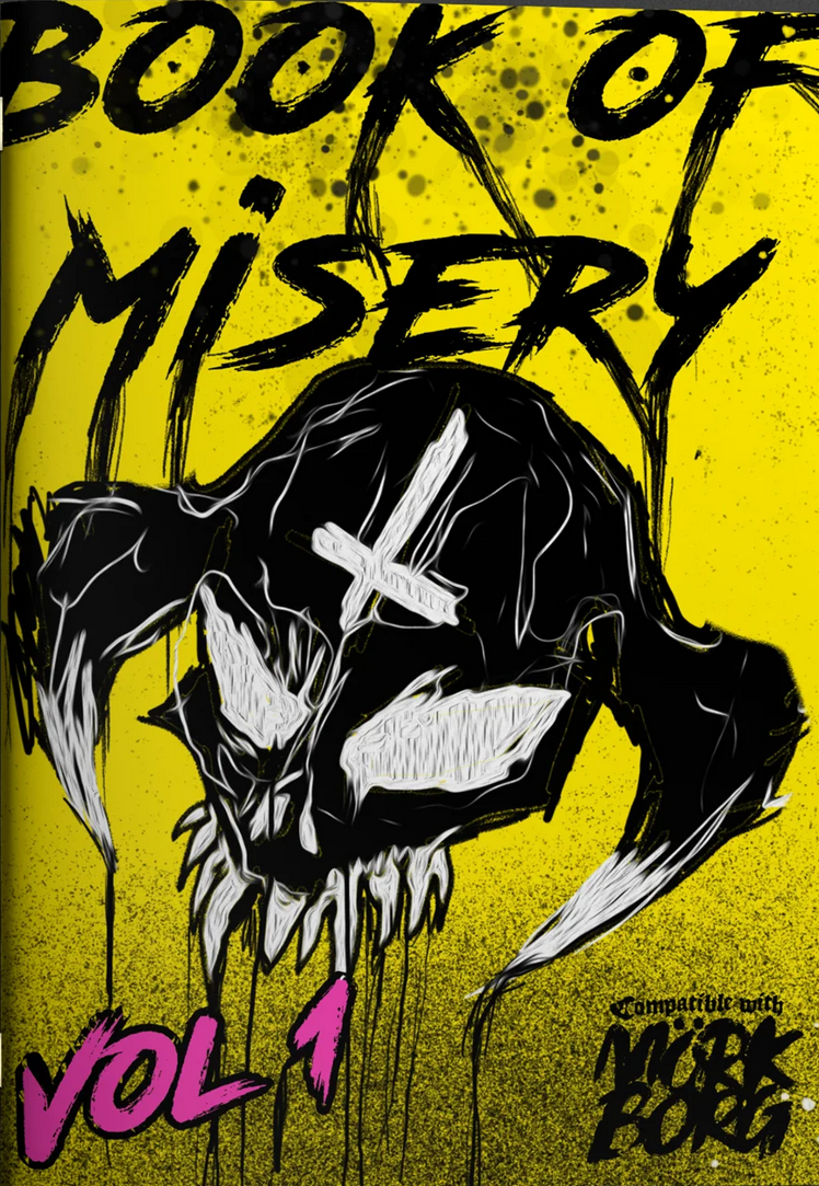 Mörk Borg RPG The Book of Misery Issue 1 + PDF