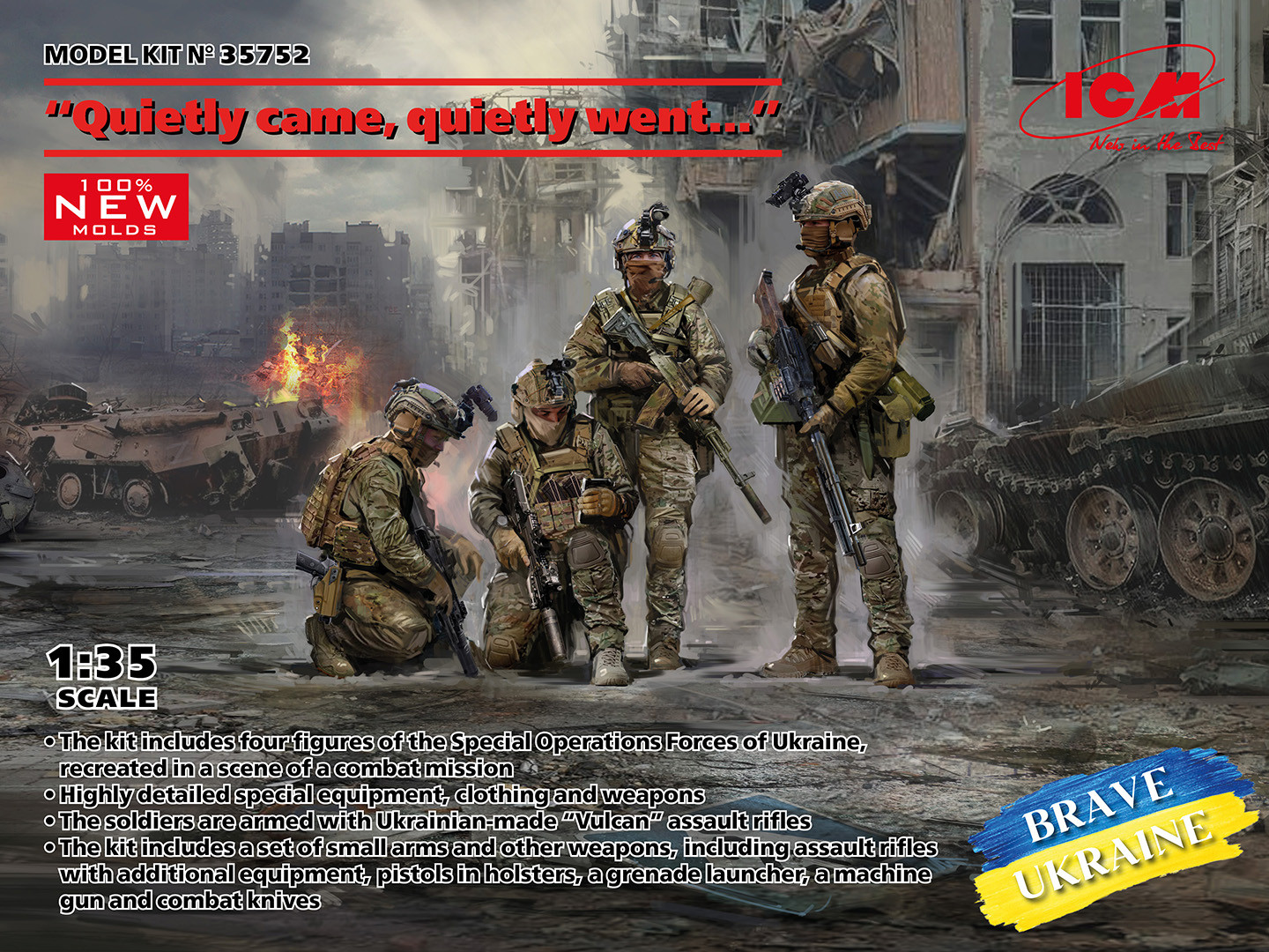 1/35 “Quietly came, quietly went…” Special Operations Forces of Ukraine