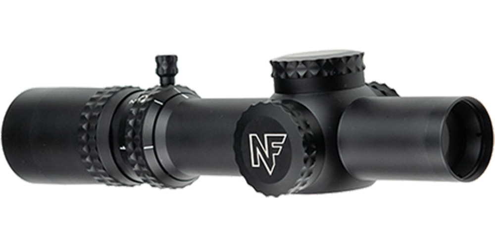 Nightforce ATACR 1-8x24 FFP, .1 MRAD, riktm. FC-DMx (Belyst)
