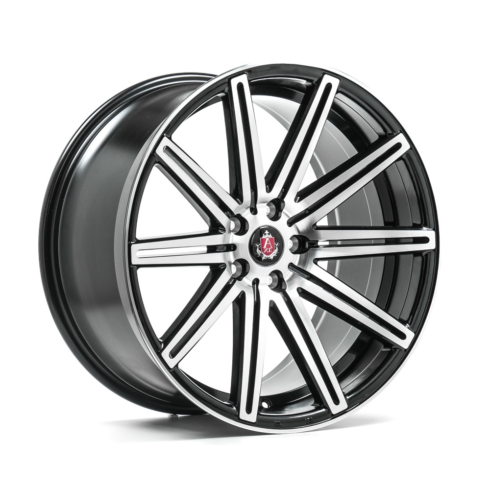 19" AXE WHEELS EX15 - GLOSSY BLACK POLISHED