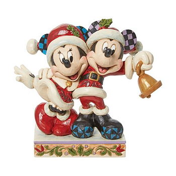 Jim Shore figurin - Jingle Bell (Mickey & Minnie Mouse Christmas