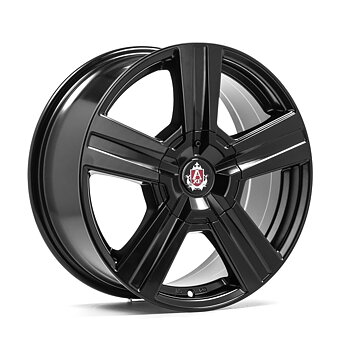 18" AXE WHEELS EX6 - SATIN BLACK