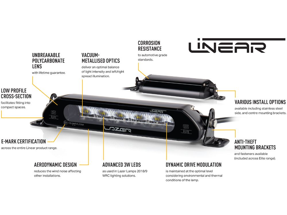 VW Caddy 2016-2020 Lazer Led-rampskit Grill Linear 6 Elite - 4