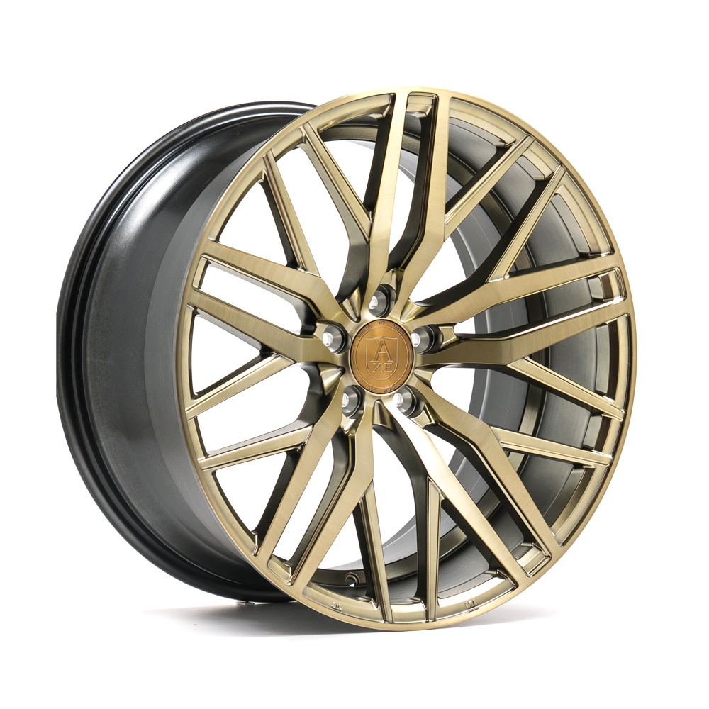 20" AXE WHEELS EX30 - GLOSSY BRUSHED BRONZE
