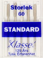 SYMASKINSNÅLAR STANDARD 60