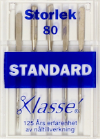 SYMASKINSNÅLAR STANDARD 80