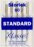 SYMASKINSNÅLAR STANDARD 80