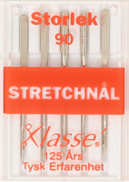 SYMASKINSNÅLAR STRETCH 90