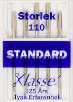 SYMASKINSNÅLAR STANDARD 110