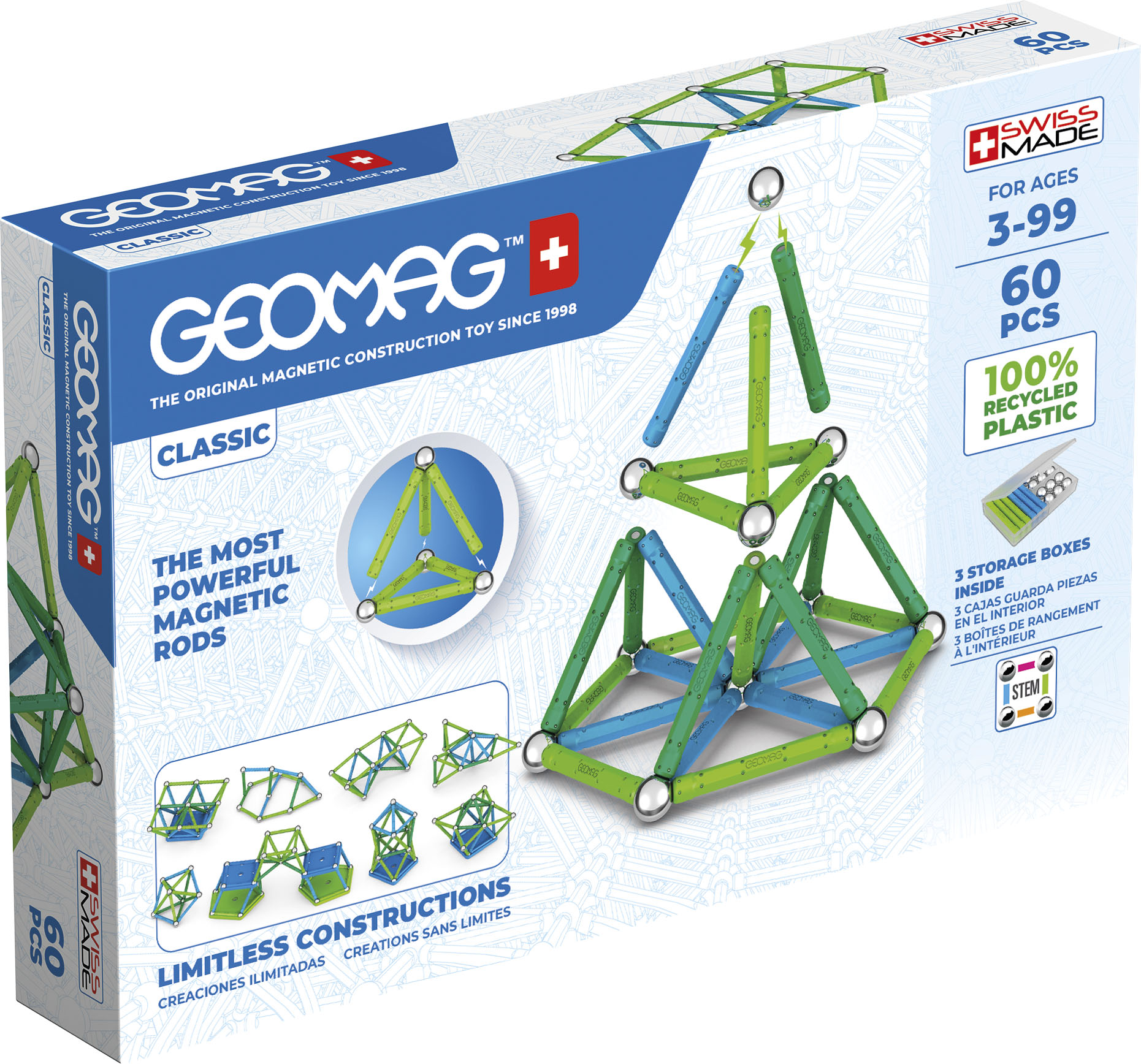 Geomag Classic 60 pcs