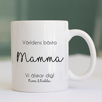 Mugg - Vi älskar dig mamma!