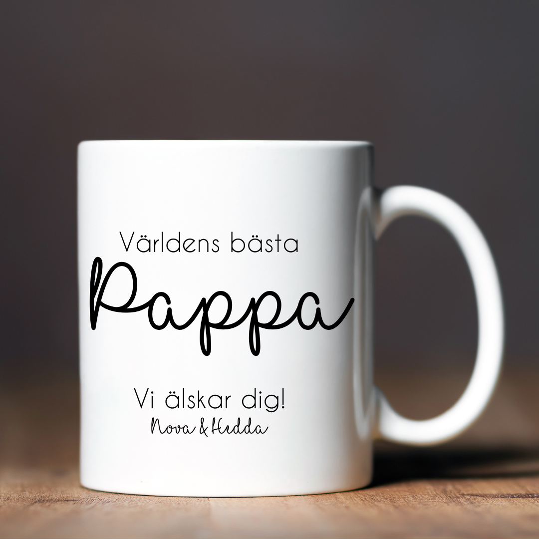 Mugg Pappa - Vi älskar dig