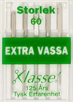 SYMASKINSNÅLAR EXTRA VASSA 60