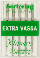 SYMASKINSNÅLAR EXTRA VASSA MIX 60/70/80