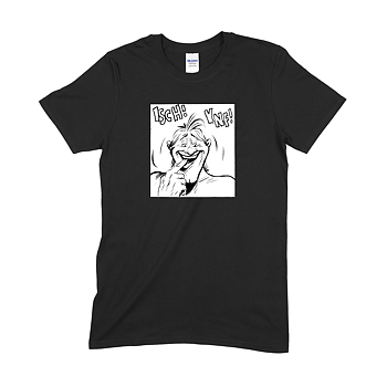 JAMES FJONG - T-SHIRT, YNF! (SVART)