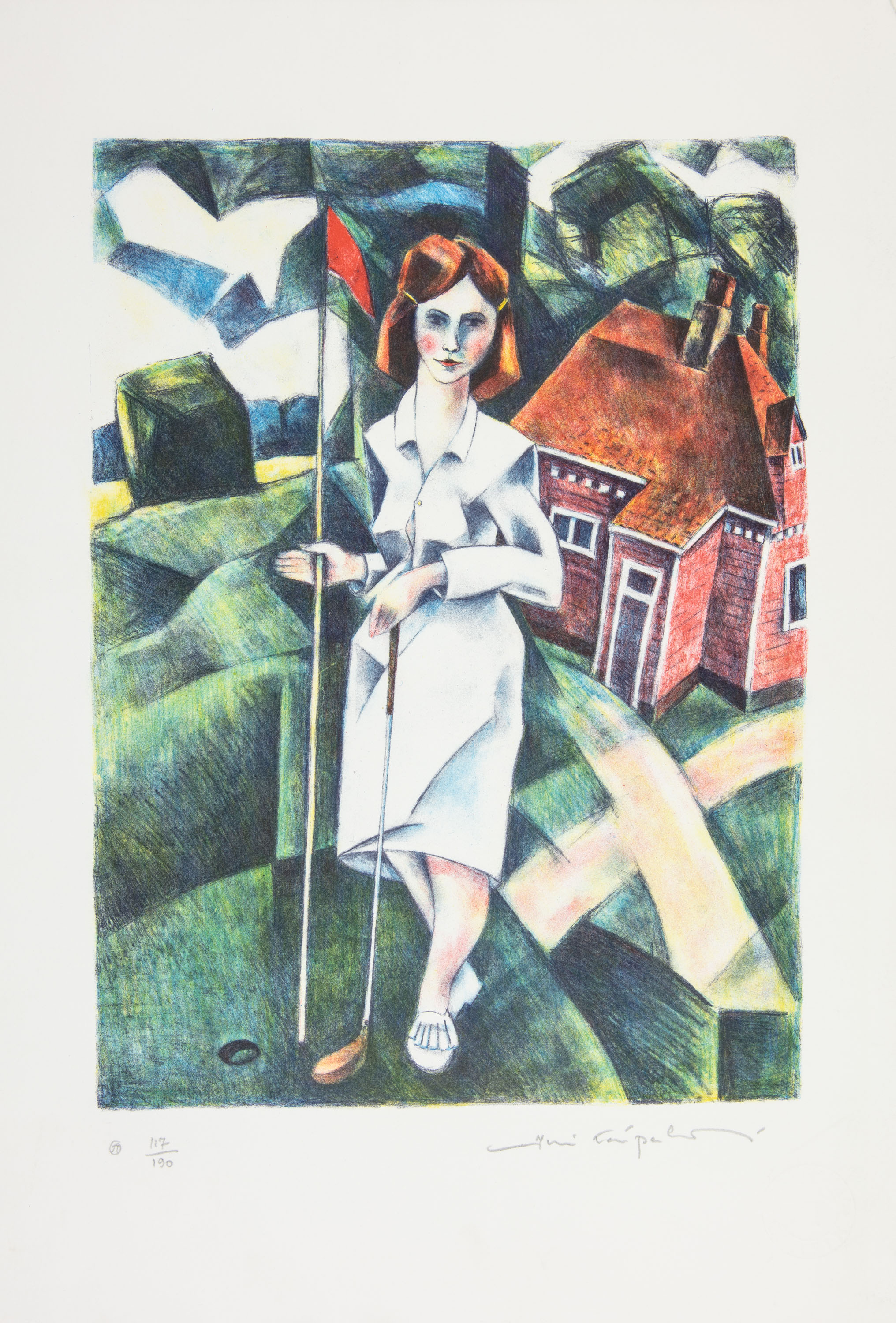 Golfspelerska