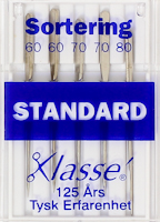 SYMASKINSNÅLAR STANDARD MIX 60/70/80