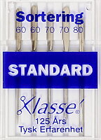 SYMASKINSNÅLAR STANDARD MIX 60/70/80