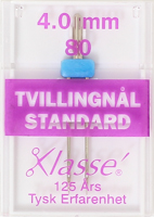 TVILLINGNÅL STANDARD 80/4 mm