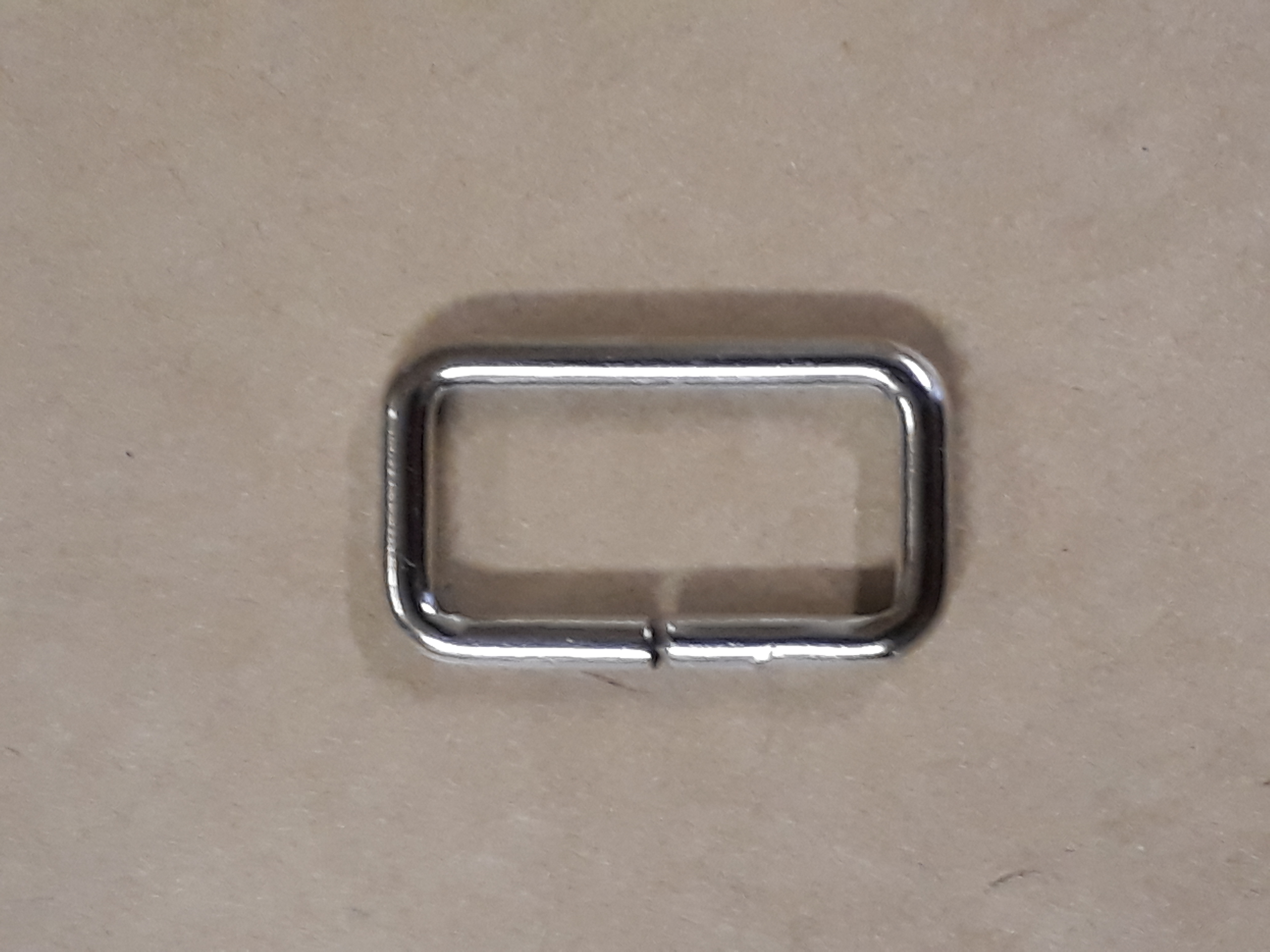 Sleif enkel 16x8mm Förnicklad
