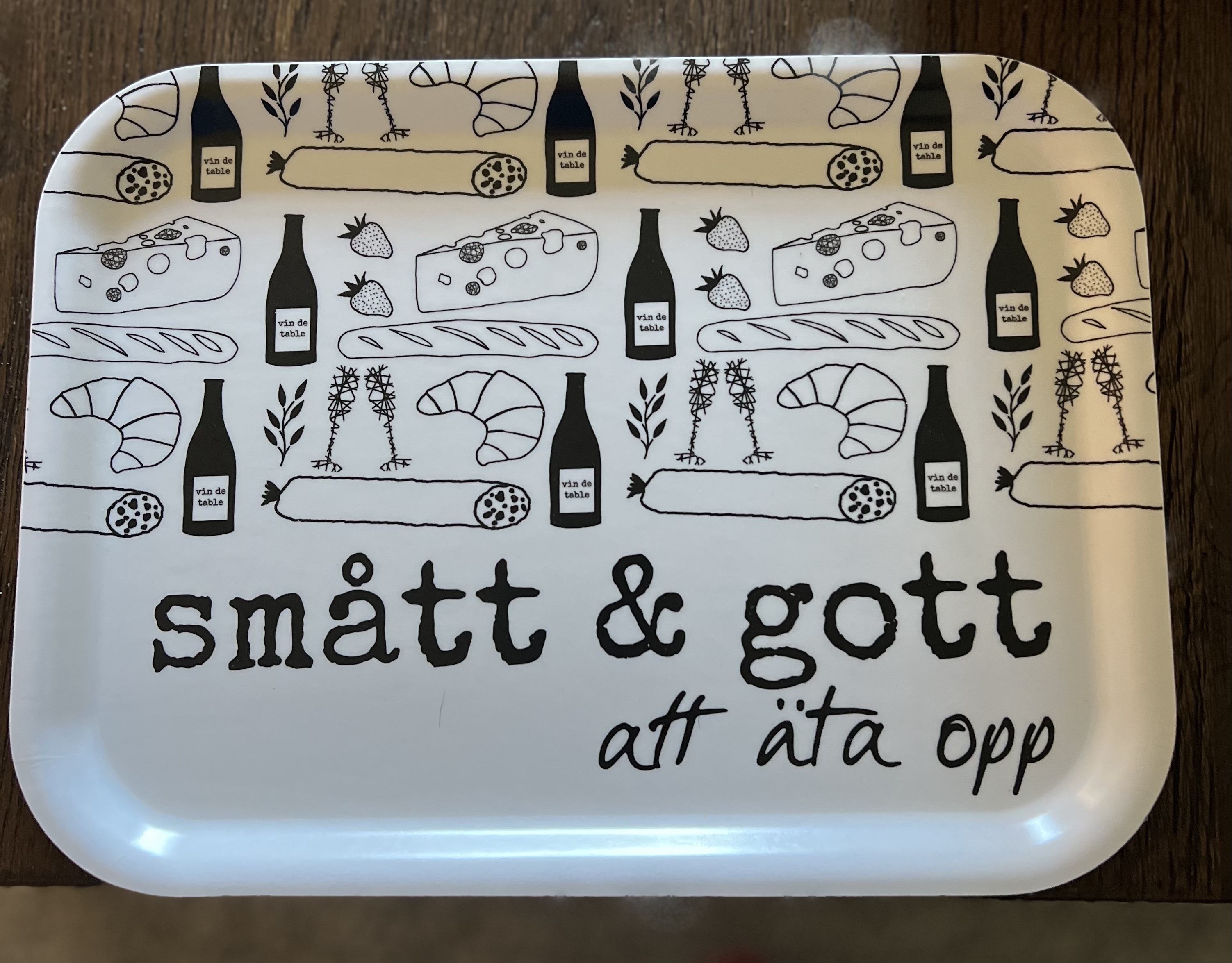Smått&Gott bricka 