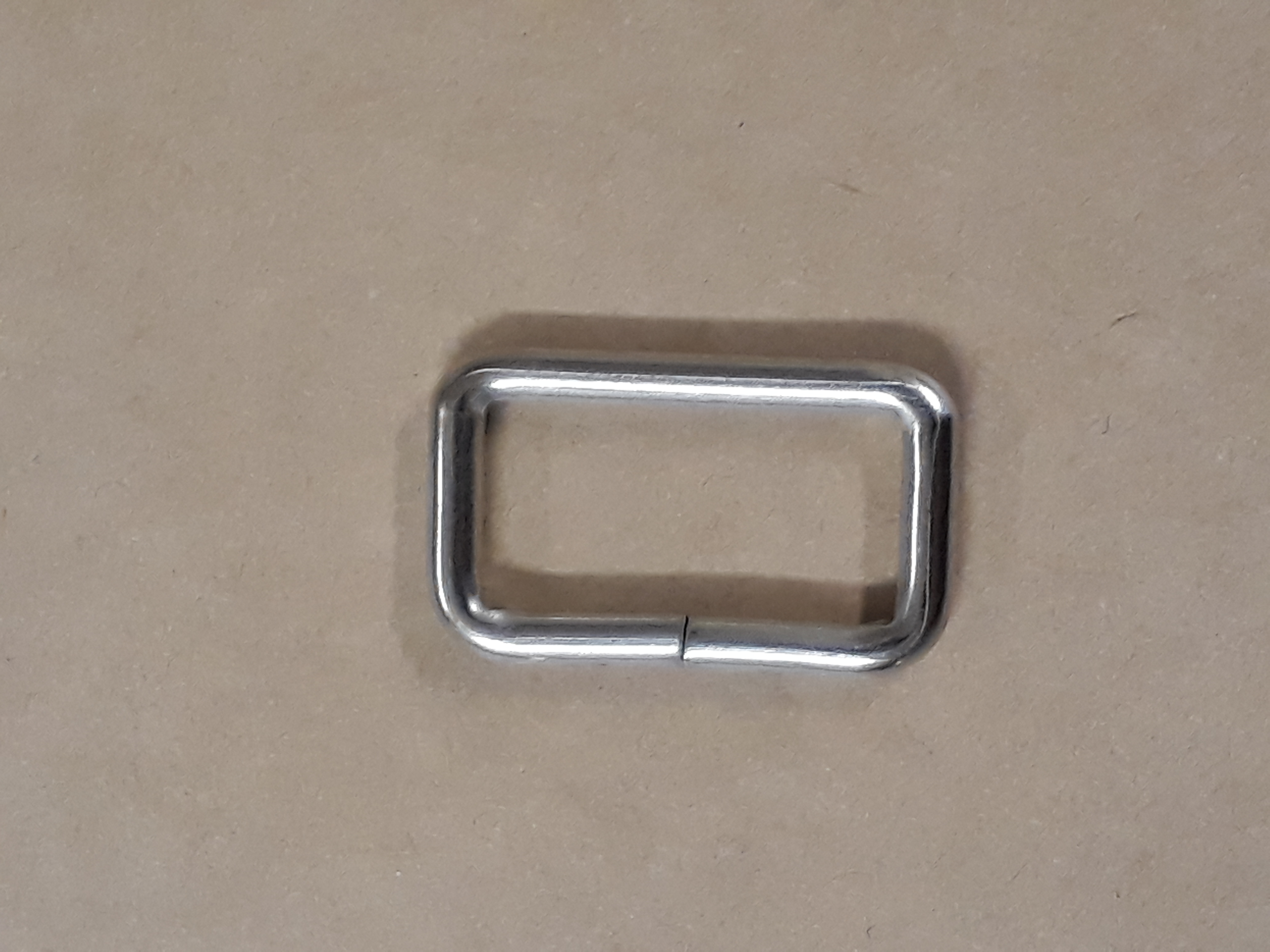 Sleif enkel 22x11mm Förnicklad Svetsad