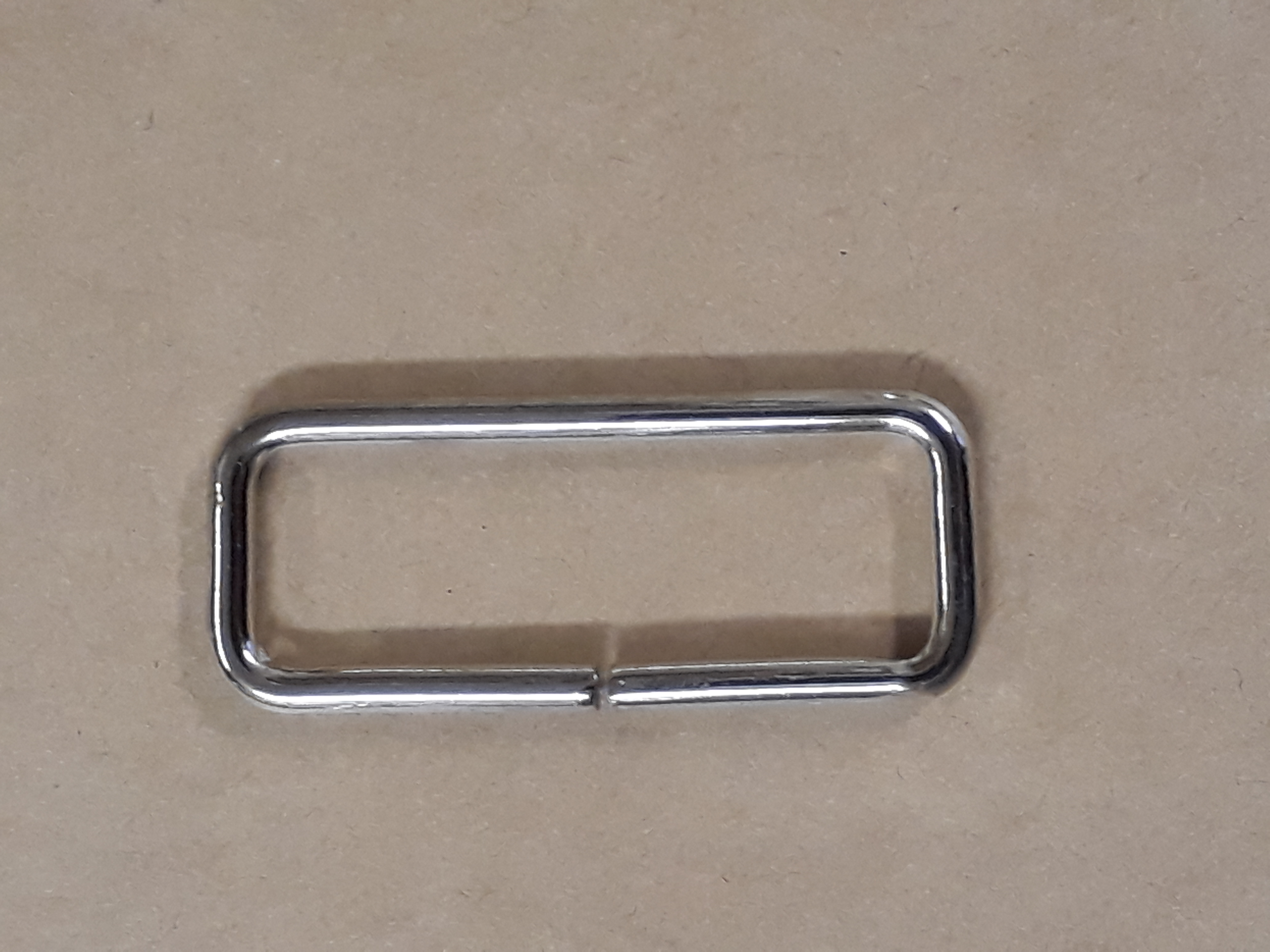 Sleif enkel 30x10mm Förnicklad