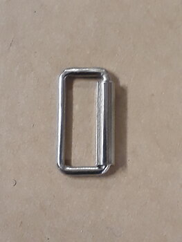 Sleif med rulle 14x5mm Förnicklad