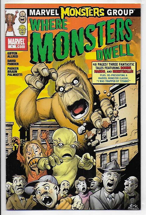 Marvel Monsters: Where Monsters Dwell # 1 VF/NM