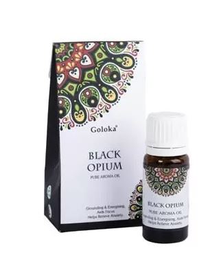 Goloka Aromaoljor , Svart Opium / Black Opium  - 10ml 