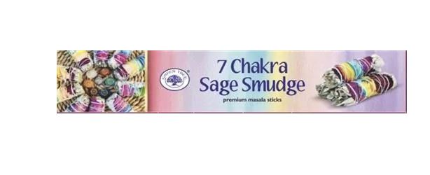 Green Tree 7 Chakra Sage Smudge Masala Rökelse