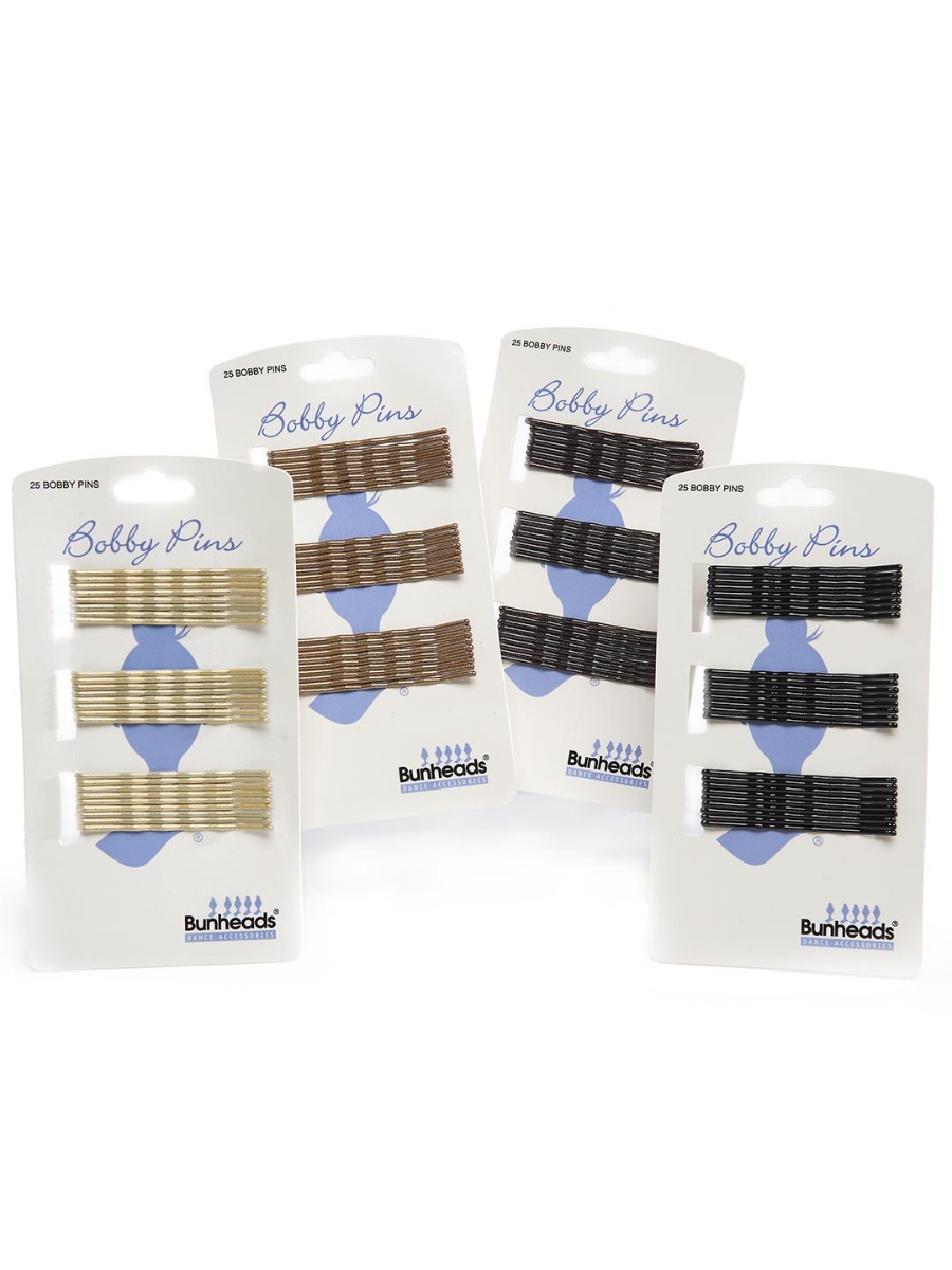 Bobbypins  i fyra olika färger