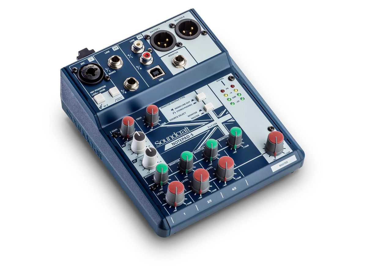 Soundcraft Notepad-5 - 2