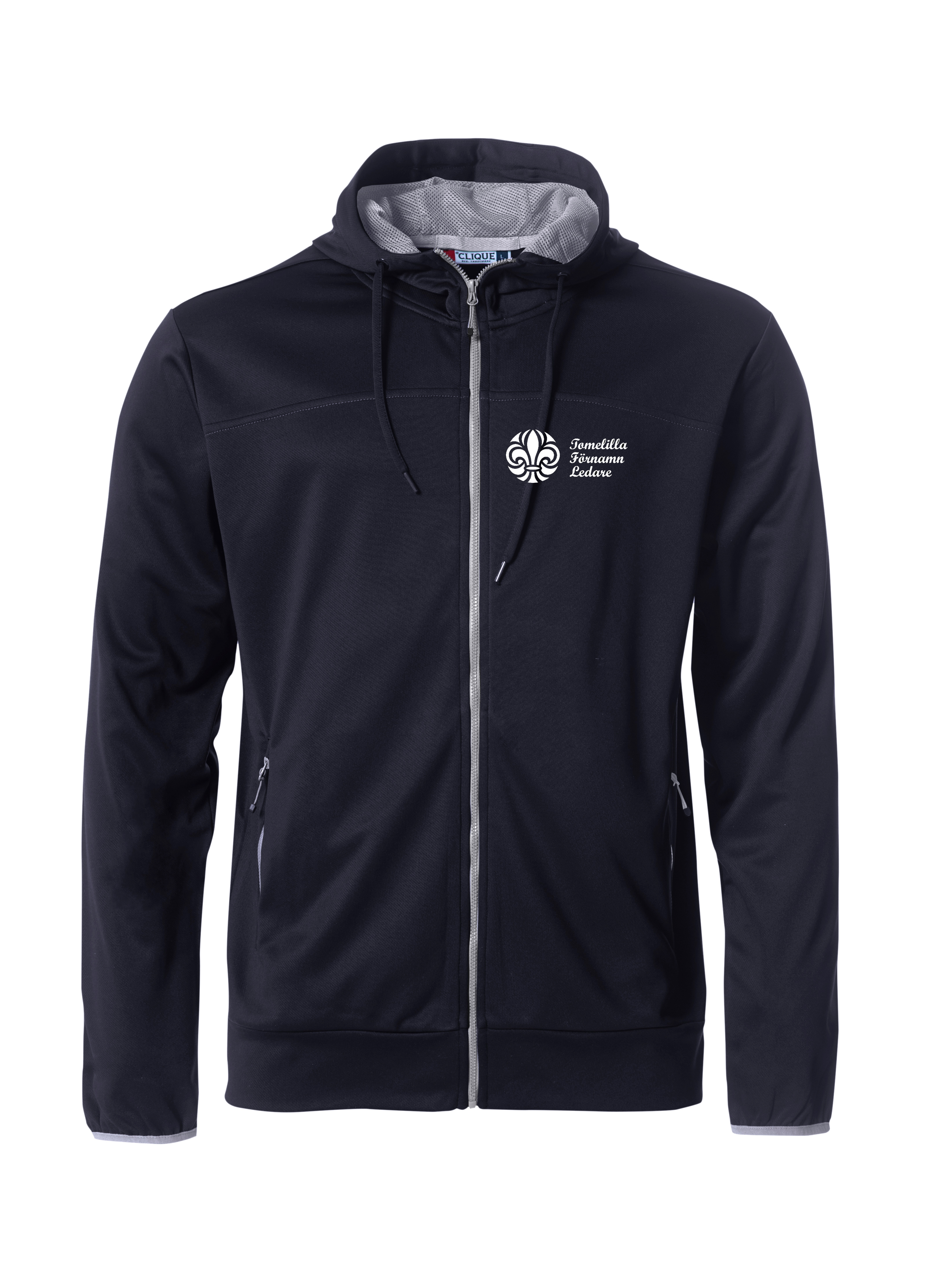 Full-Zip Hood Ledare (Tomelilla Scoutkår)
