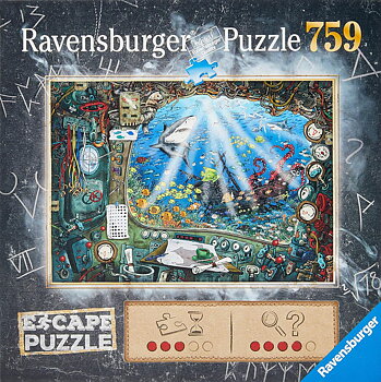 Submarine Escape Puzzle 759 Bitar Ravensburger