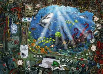 Submarine Escape Puzzle 759 Bitar Ravensburger