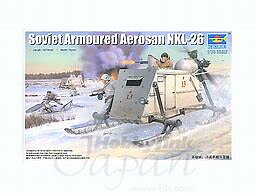 Soviet Armoured Aerosan NKL-26   1:35  Trumpeter