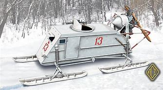 Soviet Armoured Aerosan NKL-26   1:35  Trumpeter - 2
