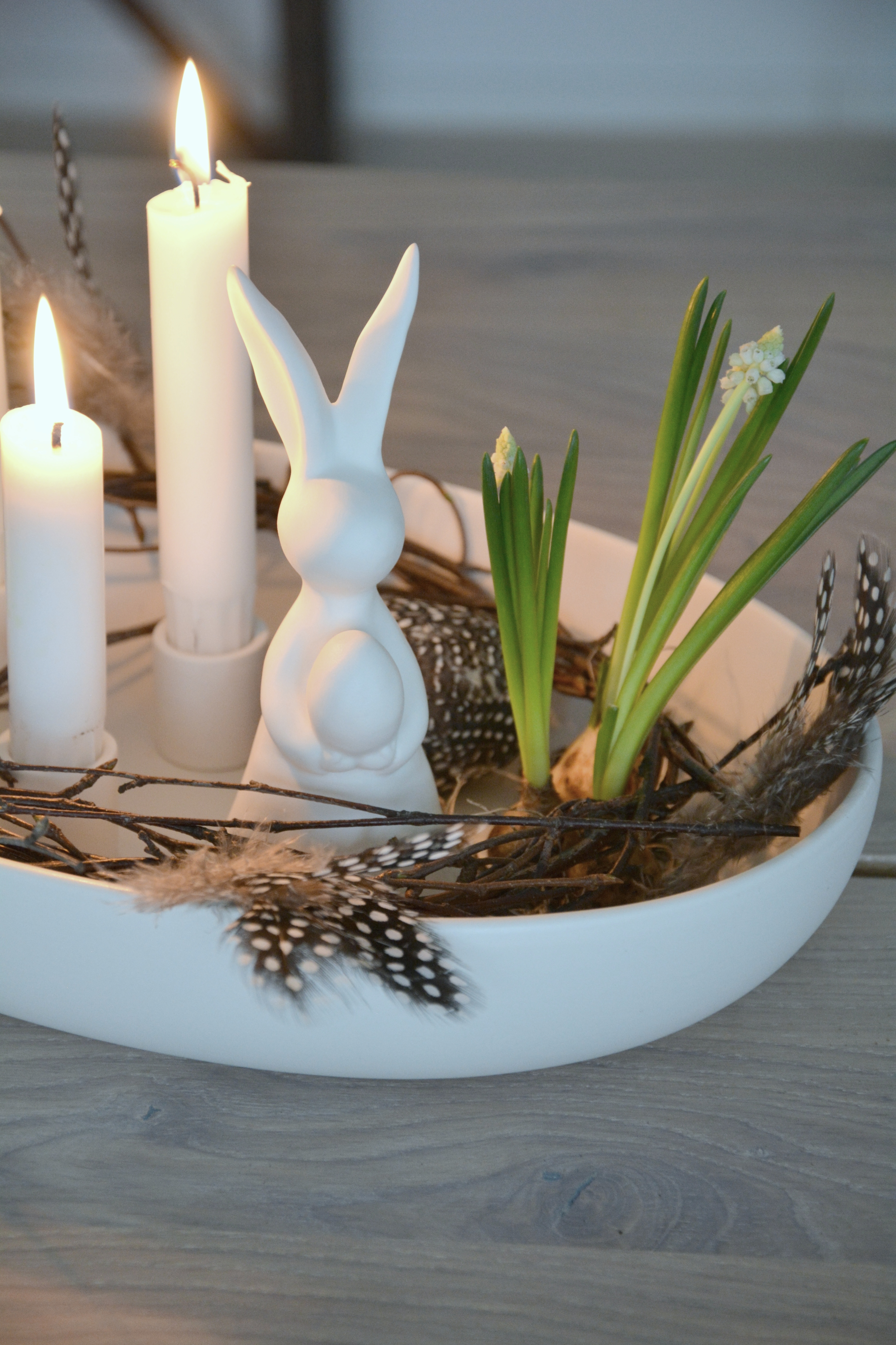 Ljusstake Gullholmen vit 33 cm. Storefactory - 3