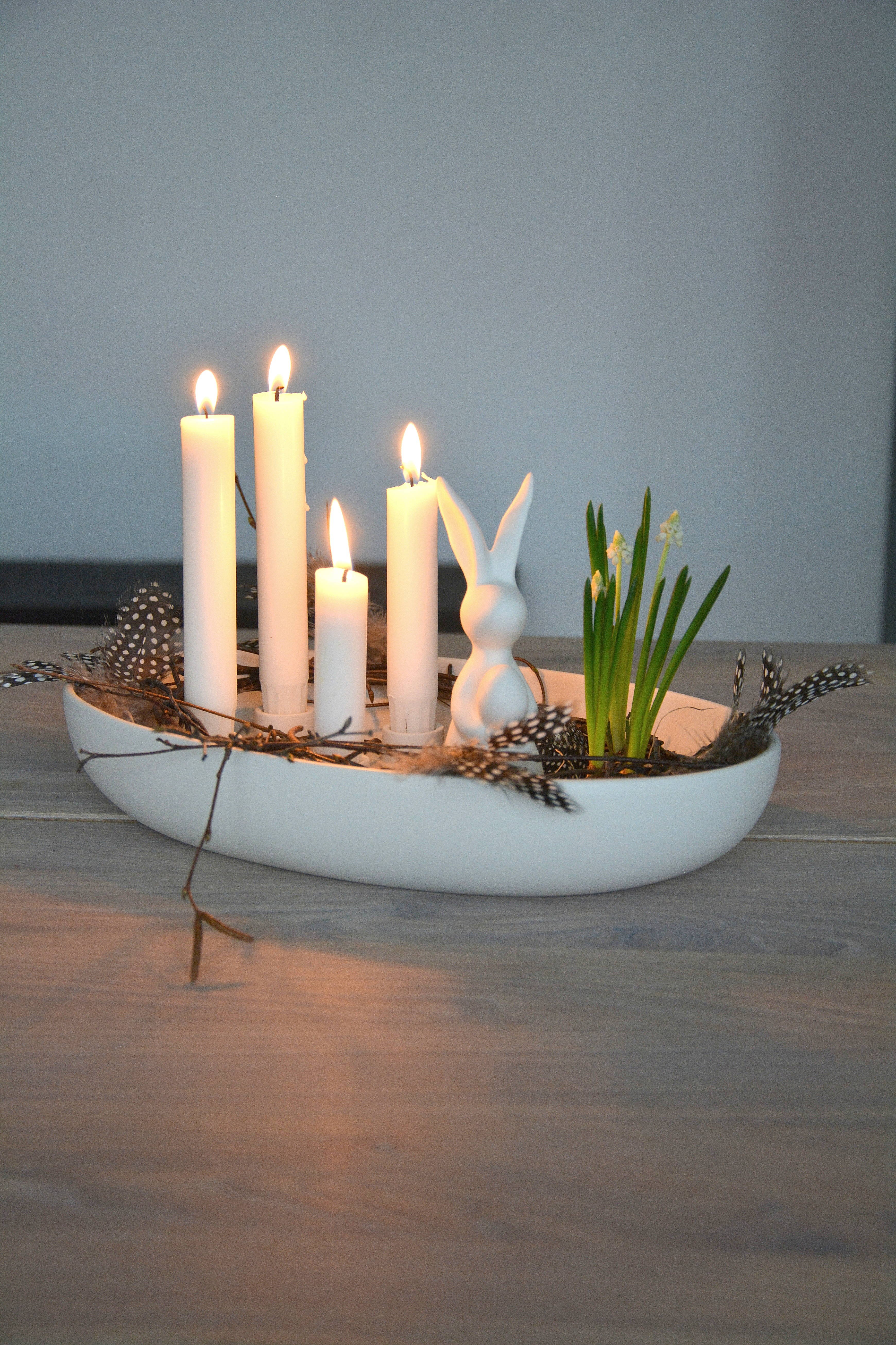 Ljusstake Gullholmen vit 33 cm. Storefactory - 5