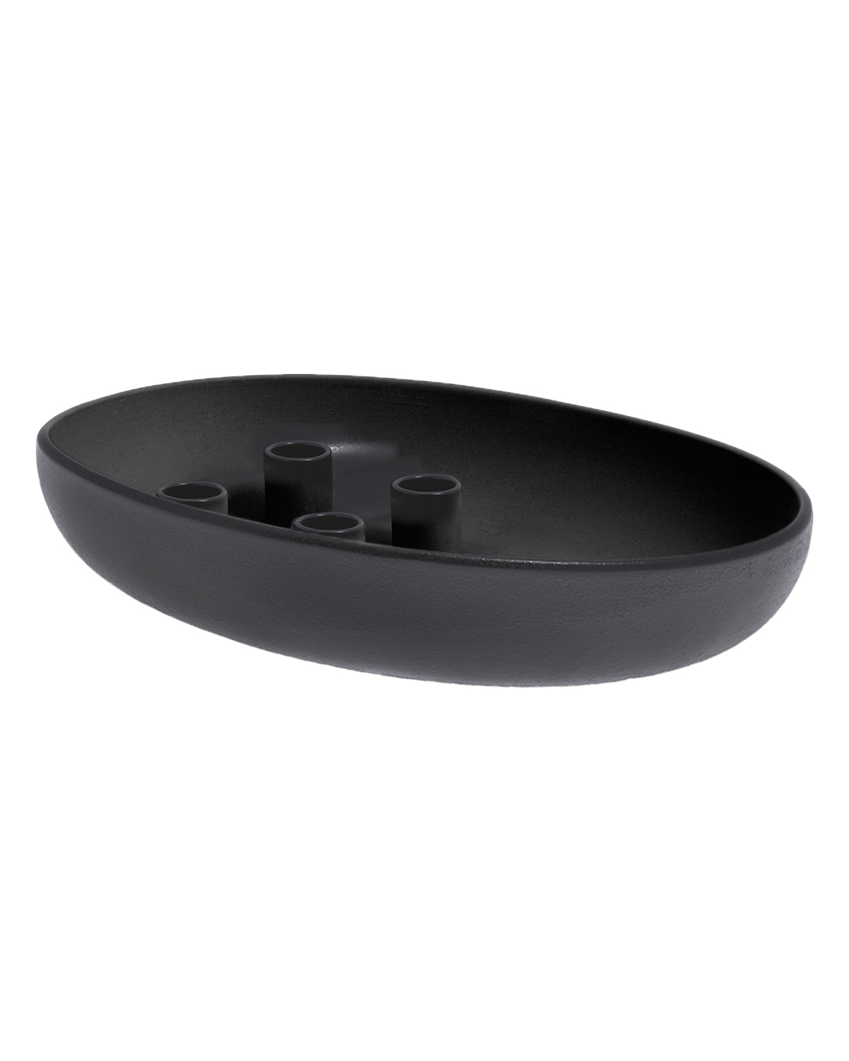 Ljusstake Gullholmen svart 33 cm. Storefactory